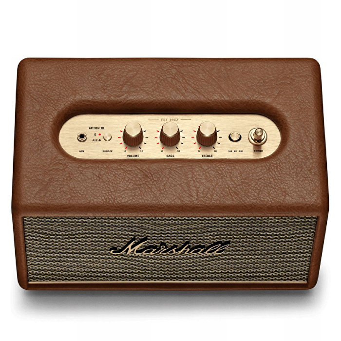 Marshall Acton III BT Kahverengi Bluetooth Hoparlör